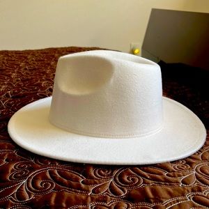 Cream fedora